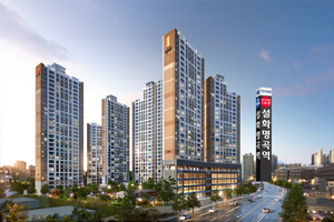 포항아이유쉘 아파트 전경도